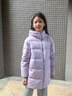 波司登26早秋羽絨服男女兒童中長款5A抗菌4防連帽外套T260246914DS 曬單實拍圖