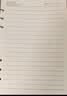 申士（SHEN SHI）A5活頁本6孔內(nèi)芯筆記本子米黃色紙張書寫順暢記事本替換內(nèi)芯橫線款80張/本 5本裝 曬單實拍圖