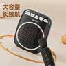 十度（SHIDU）S308小蜜蜂無線領夾麥擴音器教師專用藍牙揚聲器喊話播放器 導游戶外小巧便攜防嘯叫音箱 黑 曬單實拍圖