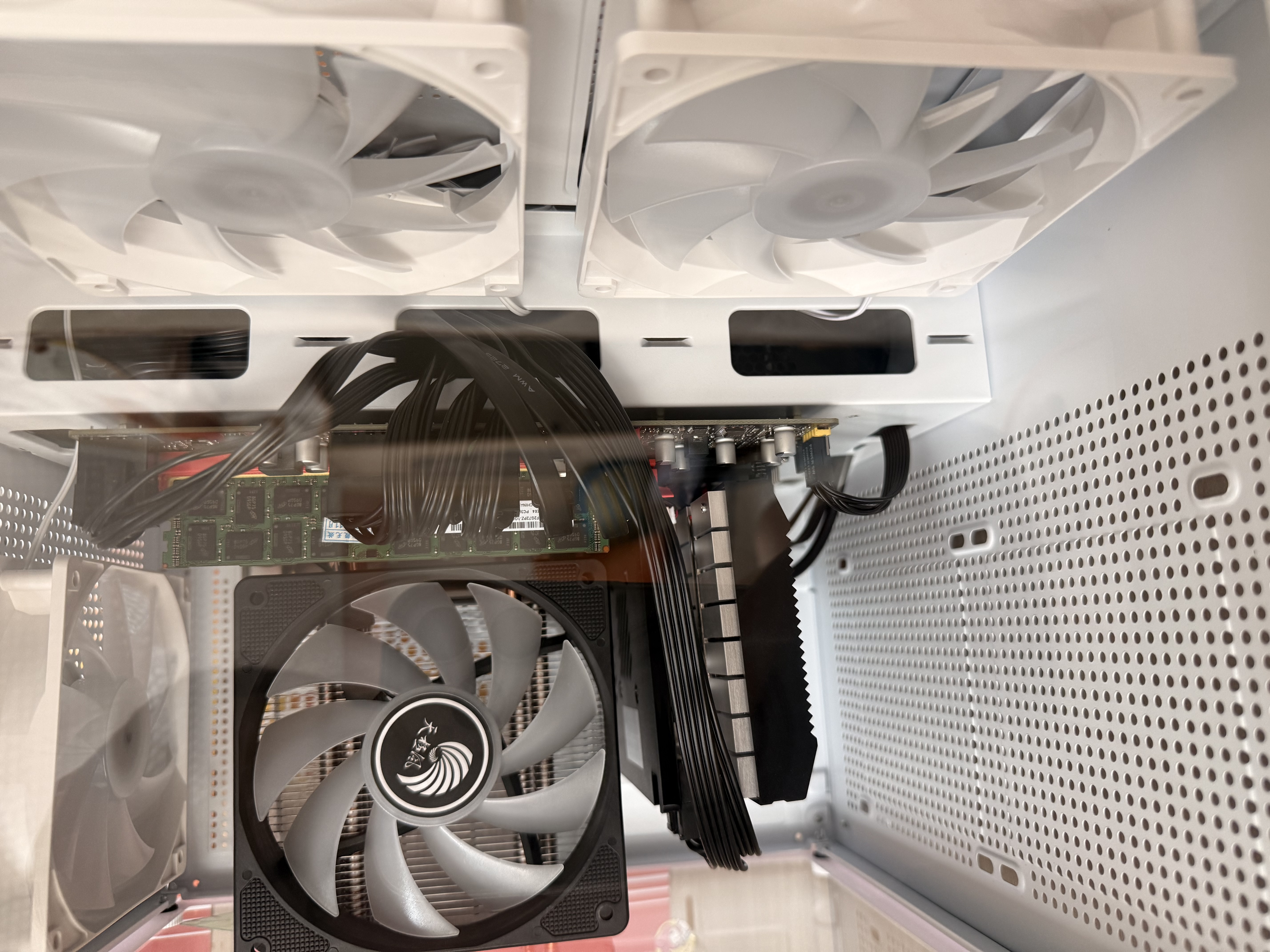 技械騎士128G內存酷睿i7升24核電競臺式機電腦4060電競主機吃雞獨顯游戲設計政府辦公補貼水冷組裝電腦整機 單主機【2026新款+鍵鼠全套+五年質保】 套八：i9級58芯/4060獨顯/1.5T電 曬單實拍圖