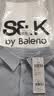 班尼路（Baleno）S&K系列男士短袖襯衫夏季單排扣開衫涼感透氣外套寬松休閑上衣男 曬單實拍圖