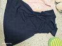 森馬（Semir）連衣裙女夏季U領(lǐng)純色褶皺短袖短裙2026簡約風(fēng)設(shè)計(jì)感109326114005 曬單實(shí)拍圖
