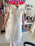安奈兒（Annil）童裝兒童裙子女童新中式天絲連衣裙2026夏新款大童國風輕薄透氣 曬單實拍圖