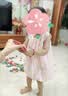 G.duck女童連衣裙夏季洋氣嬰幼兒童裙子1-3歲女寶寶公主裙夏裝無袖上衣 HX130粉紅色 90 建議9個月-1歲20-25斤 曬單實拍圖