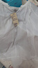MUJI 女式 強捻 短袖罩衫 短袖t恤上衣女款26年夏季女裝純棉 BC2QGA6S 白色 L (165/88A) 曬單實拍圖