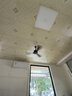 皇將大風力吊扇工業商用復古吊頂電風扇變頻遙控吊扇餐廳客廳家用靜音 黑-胡桃木紋色3葉-36寸丨變頻壁控 曬單實拍圖