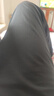 班尼路（Baleno）錦氨冰絲闊腳褲男生夏季高街潮流休閑褲青少年薄款透氣速干直筒褲 曬單實(shí)拍圖