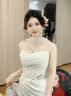 佐敘韓系波點開衫吊帶連衣裙女2026夏季miu系花邊溫柔氣質(zhì)甜美兩件套 米白色 （開衫＋吊帶）帶胸墊 L （90-105斤） 曬單實拍圖
