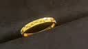 中國黃金（CHINA GOLD）滿天星黃金情侶戒指999足金對戒七夕情人節(jié)禮物送男女朋友 金重約1.7g【足金女戒】 曬單實拍圖