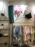 賽優(yōu)瑞賽優(yōu)瑞服裝店展示架落地式金色掛衣架衣服架子側掛女裝店陳列架 帶板側掛120*190cm 曬單實(shí)拍圖