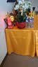 靈蘭 麻丁色丁布料 五枚緞綢緞布料面料 服裝錦盒禮盒內襯里襯布料 金黃 曬單實拍圖