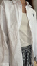 Abercrombie & Fitch經(jīng)典大麋鹿圖案美式慵懶度假風(fēng)亞麻長(zhǎng)袖襯衫26春夏女裝140-6074 白色 XS (160/84A) 尺碼偏大，建議小一碼 曬單實(shí)拍圖