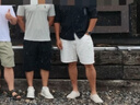 馬克華菲純棉牛仔短褲男士2026夏季寬松薄款休閑中褲純色高端五分褲子男 曬單實(shí)拍圖