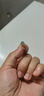 周百福魚尾藍水翡翠銀耳釘女款仙氣玉耳墜小眾百搭銀耳飾七夕禮物送女友 曬單實拍圖