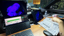 EHOMEWEI雙屏顯示器 折疊/豎顯雙屏 便攜屏 18.4英寸 4K/2K 240Hz 60Hz 蘋果MacOS/iOS觸控 電腦外接副屏幕 14.2英寸 2.8K90Hz 筆觸 雙屏【X2Air】 曬單實拍圖