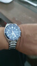 卡西歐（CASIO）商務休閑日韓手表男士太陽能鬧鐘防水鋼帶皮帶石英腕表送男友禮物 EFS-S510D-2A太陽能+藍寶石玻璃 曬單實拍圖