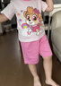 汪汪隊立大功（PAW PATROL）兒童睡衣男女童短袖短褲套裝春夏A類寶寶卡通家居服PA2013 110 曬單實拍圖