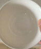 NINE CRANES景德鎮餐具碗組合家用米飯碗輕奢高溫陶瓷高級感4.5英寸飯碗6個 曬單實拍圖
