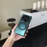 爵士駝【殼膜一體丨360°旋轉支架】vivo X Fold6手機殼磁吸鏡頭全包超薄透明防摔中軸保護套男女新款 【藍洞】360°支架丨超清透明丨中軸保護 vivo X Fold6 曬單實拍圖