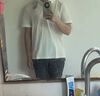 金利來【汗無(wú)影7A抗菌】2026春夏新款短袖polo衫男簡(jiǎn)約商務(wù)休閑翻領(lǐng)T恤 白色-00 L 175/92A 推薦135-150斤 曬單實(shí)拍圖