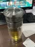 天嶼茶水分離雙層玻璃杯男士泡茶杯個人專用高端迷你便攜車載禮品水杯 曬單實拍圖