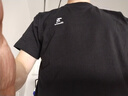 啄木鳥（TUCANO）短袖t恤男夏季圓領短袖純棉T恤百搭打底衫男裝衣服 黑色 XL 曬單實拍圖