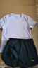 安踏運動套裝女2026新款夏季新款羽毛球服健身跑步短袖短褲兩件套 【冰絲速干套裝】綢灰紫/基礎黑 （防走光設計） M /165 曬單實拍圖