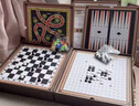 貝杰斯多合一功能棋盤8-12歲男孩生日禮物兒童益智玩具實用7-14五子棋 【47合一多功能棋】至尊手提木箱+皮質(zhì)手提 2026火的最玩具八九十歲禮物7-14高檔實用 曬單實拍圖