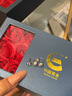 中國黃金（CHINA GOLD）珍珠銀耳釘女款2026新款無耳洞耳夾七夕情人節禮物送女友老婆生日 珍珠S925銀耳釘-銀色 曬單實拍圖