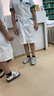 迪桑特（DESCENTE）【新色上市】男女CHRON TEMPO運動休閑薄底帆布鞋 D6231LSN25-男子-WT-白色 43 曬單實拍圖