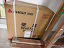 志高（CHIGO）電風扇工業扇壁扇壁掛式電風扇大風力家商用搖頭宿舍餐館工廠工業強力掛墻電扇掛式牛角壁扇 18英寸壁扇【五葉+遙控款】1.2米線+加密網罩 曬單實拍圖
