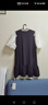 蔻伊婭（Kouyiya）高端品牌女裝新品連衣裙女裝2026夏季新款復(fù)古拼接泡泡袖顯瘦氣質(zhì) 黑色 XL 曬單實(shí)拍圖