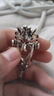 男士霸氣戒指 朋克雙環(huán)指環(huán)個性關(guān)節(jié)戒子非主流骷髏男戒 關(guān)節(jié) 狼頭戒指19號 曬單實拍圖