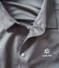 凱樂石（KAILAS）短袖POLO吸濕速干抑菌戶外運動通勤登山徒步男款 玄青黑 KG2517130 L 曬單實拍圖