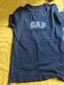 蓋璞（GAP）男女裝春季款棉質字母logo短袖T恤常規上衣美版570044 曬單實拍圖