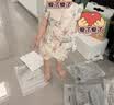 babylove女寶寶套裝夏季純棉衣服背心短褲兩件套外出甜美夏裝江南煙雨 曬單實拍圖
