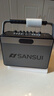 山水（SANSUI）G205pro廣場舞音響戶外k歌重低音便攜式手提k歌音箱直播聲卡音響一體機舞臺演出樂器吉他薩克斯 G205pro+耳麥【4喇叭雙低音】 曬單實拍圖