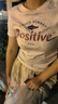 MJ STYLE抽褶短袖t恤女2026年夏季圓領短款正肩修身顯瘦辣妹風半袖上衣 曬單實拍圖