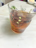 牛奶杯耐熱高硼硅玻璃杯子早餐帶手把高顏值帶刻度茶杯小清新水杯 小清新玻璃水杯 400ml 曬單實拍圖