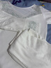 莫代爾發(fā)熱保暖內衣女薄款蕾絲V領(lǐng)緊身美體新款打底棉毛衫秋衣秋褲套裝 柔白色 均碼 (適合90-130斤) 曬單實(shí)拍圖