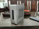 SKTC TA80臥式ITX迷你HTPC小機箱外置電源銀色全鋁臺式電腦機箱 TA80銀色單機箱（不含硬盤架） 曬單實拍圖