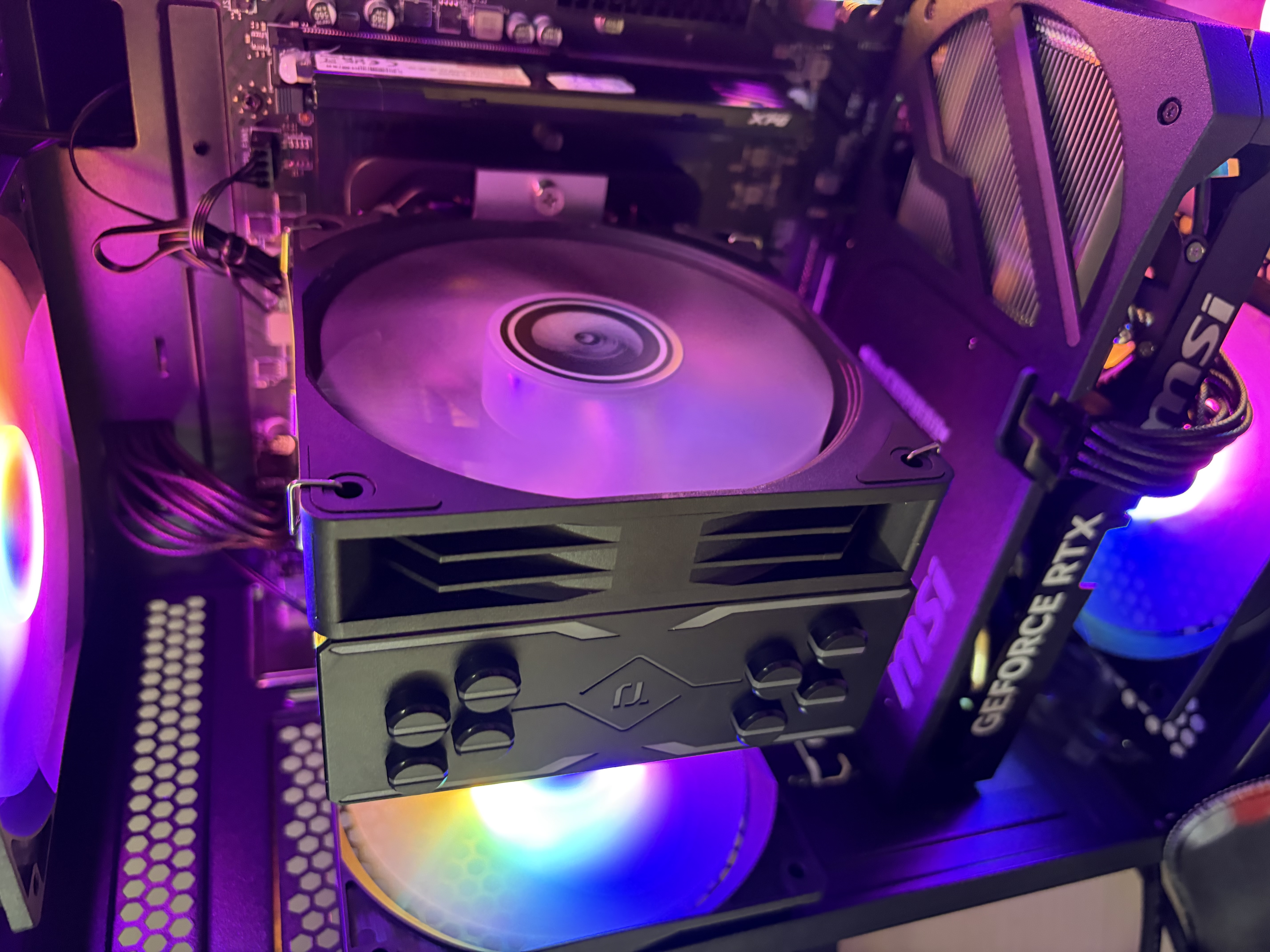 微星AMD銳龍5700X/9600X主機RTX5060Ti組裝電腦整機直播電競游戲設計PC臺式電腦主機DIY組裝品牌機 配置三：R5 9600X丨5060Ti 8G 曬單實拍圖