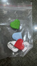 WEDOO自粘愛心補丁貼衣服褲子包包貼花羽絨服破洞無痕修補心形刺繡布貼 小號混色-2（6個） 無規格 曬單實拍圖