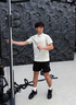 迪桑特（DESCENTE）TRAINING系列TRICOT涼感防曬UPF50+短袖POLO衫 LG-淺灰色 L (175/96A) 曬單實拍圖