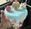 名創優品（MINISO）Sanrio characters吸管攪拌杯女生高顏值杯子560mL(凱蒂貓) 曬單實拍圖
