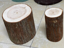 邁惻亦壁爐裝飾木頭原木小木樁木材木柴圍欄木頭柵欄實(shí)木樹(shù)樁擺件圓木樁 直徑18-19高20厘米 曬單實(shí)拍圖