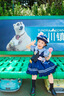 南木熊朱迪套裝兔子警官衣服兒童瘋狂動物城服裝女童cos迪士尼公主裙子 短袖兔子警官140cm【尾巴+腰帶+腰包+領帶+腰部兔子】 曬單實拍圖