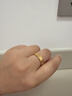 卡家經典金色 玫瑰金情侶對戒高端輕奢鑲鉆不掉色氣質百搭 6鉆戒指【黃金色】 7號（美碼） 曬單實拍圖