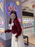 她芙（tafu）品牌女裝法式連衣裙套裝女2025春秋新款絲絨上衣網(wǎng)紗半身裙兩件套 套裝 M 曬單實拍圖