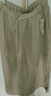MUJI 女式 漢麻 水洗繭形裙長半身裙女裙子26年夏季女裝 BE21EA6S 淡黃色 M (160/66A) 曬單實拍圖